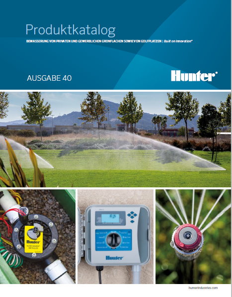 Hunter Katalog 2024 Bewässerung Produktkatalog
