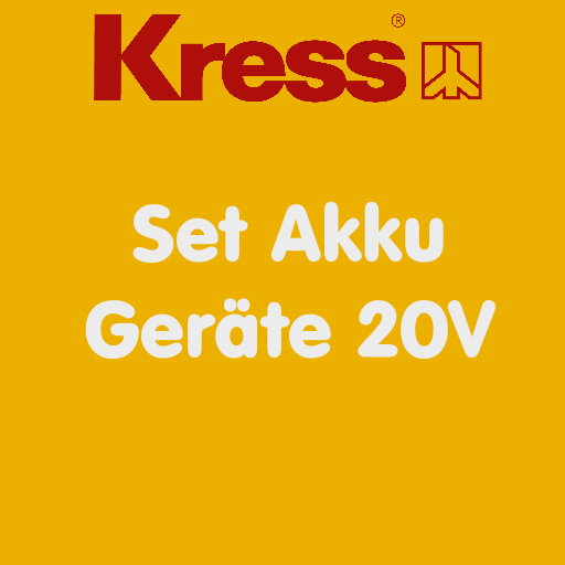 KRESS Akku-Geräte 20V Set